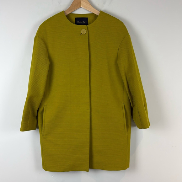 MASSIMO DUTTI Womens Longline Blazer Jacket - Picture 1 of 9